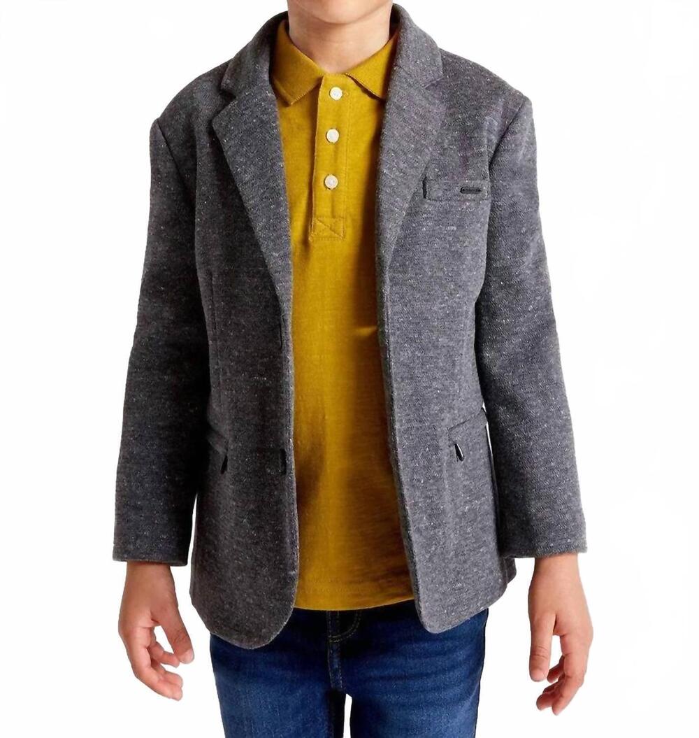 NEW MAYORAL boys formal blazer in grey